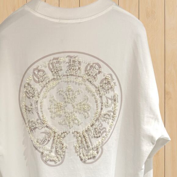Chrome Hearts Men's Classic White Long Sleeve - Picture 3 of 4